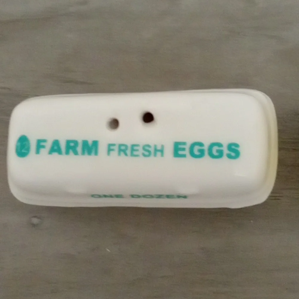 Farm Fresh Eggs and Salted Butter Stick Salt & Pepper Set